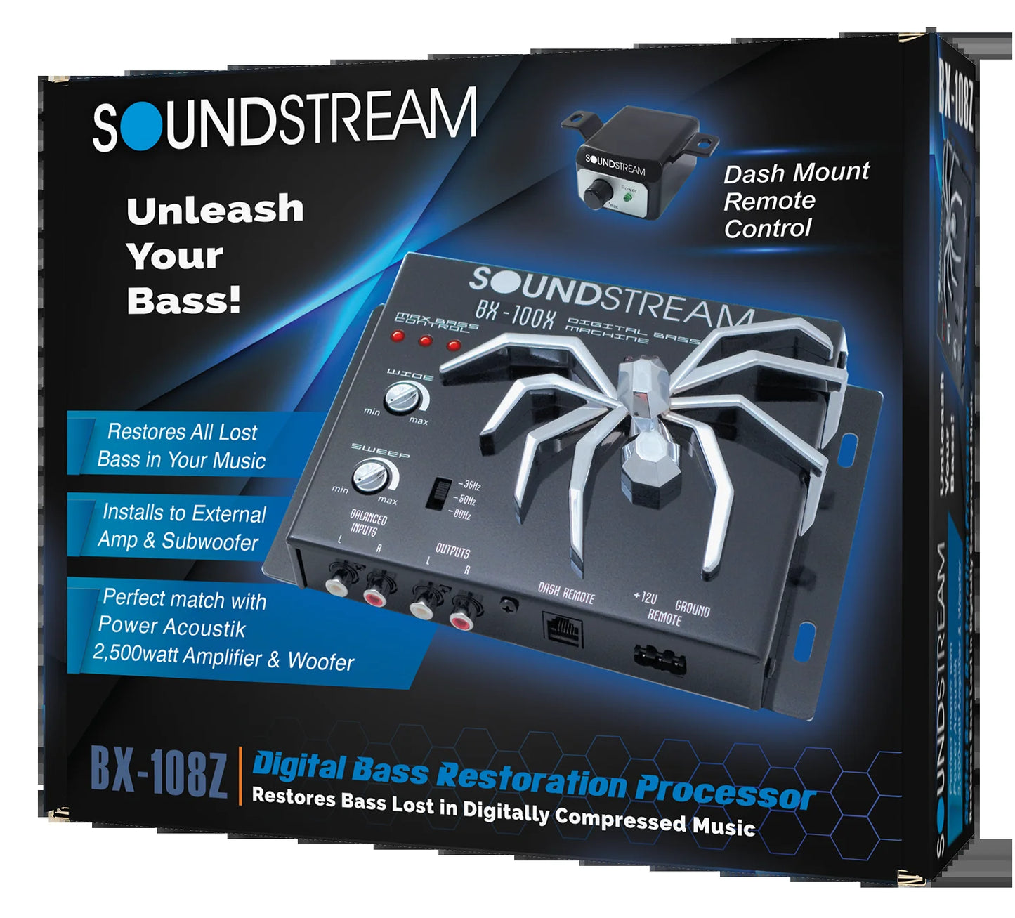 BX-108Z Digital Bass Reconstruction Processor - Maximize Your Bass!